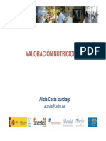 Valoración Nutricional Ancianos