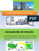 Clase 1 Localización de Plantas