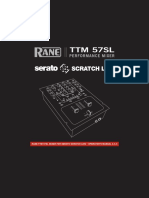 Rane TTM 57Sl Mixer For Serato Scratch Live - Operator'S Manual 2.4.4