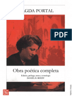 (Tierra Firme) Magda Portal, Daniel R. Reedy (Editor) - Obra Poética Completa-Fondo de Cultura Económica (2010)