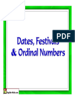 Chart Ordinal Numbers