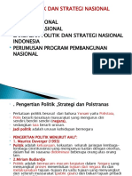 POLITIK DAN STRATEGI NASIONAL by Ummi