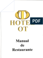 Hotel OT - Manual de Restaurante