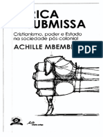 ;africa insubmissa - acille mbembe