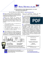 CM #01 - Efecticidad en El Diagnóstico Por Vibraciones. Un Caso de Desalineación