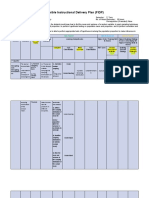 Flexible Instructional Delivery Plan (FIDP) : Core Subject Description