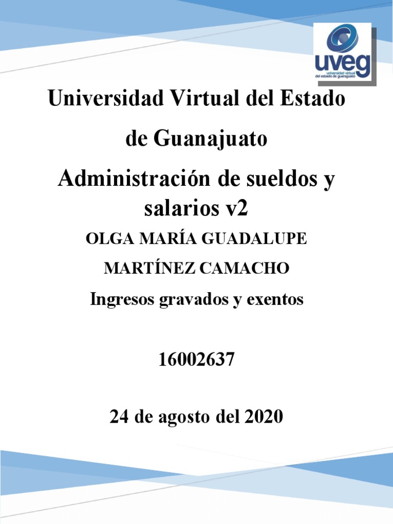 Ingresos Gravados y Exentos en el ISR | PDF | Impuesto sobre la renta ...