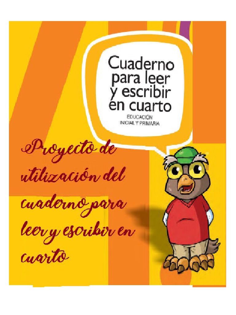 Cuaderno de Lectura y Escritura 4° Año | PDF | Narrativa | Educación ...