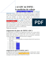 Cómo Usar El ADC de ESP32