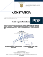 Constancia - Análisis de Ciclo de Vida