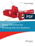 Pump Selection For Building Service Systems: Technical Brochure