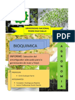 Bioquimica: Informe