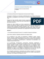 C14 Convenio Sobre El Descanso Semanal (Industria), 1921: Artículo 1