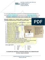 Requisitos de Inscripción para 4to Grado - 2021