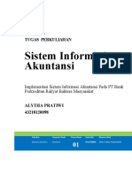 Tugas Implementasi Sistem Akuntansipada PTBank Perkreditan Rakyat Bahtera Masyarakat