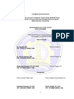 LEMBAR PENGESAHAN Dan LEMBAR PERSETUJUAN