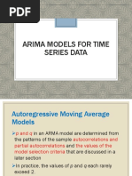 Chapter - ARIMA Models For Time Series Data