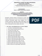 PENGUMUMAN Rincian Formasi CPNS Kementerian Agama 2018