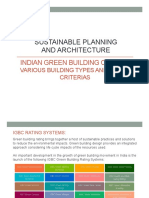Sustainable Planning and Architecture: Indian Green Building Council