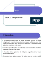 Options: A Primer: by A.V. Vedpuriswar
