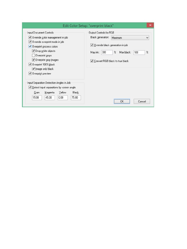 Overprint Problem1 PDF Graphic Design Software