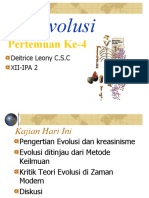 Evolusi Pertemuan 4