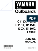 Yamaha c115 Outboard Service Manual