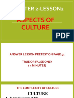 Chapter 2-Lesson2.-The Aspects of Culture