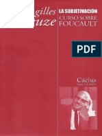 Gilles Deleuze - Curso sobre Foucault. Tomo III - La subjetivación