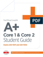 Downloadable Official CompTIA A+ Core 1 and Core 2 Student Guide