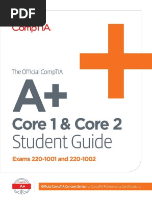 語学・辞書・学習参考書 Comptia A+ Core1/Core2 Study Guide The Official CompTIA A+ Core 1 and Core 2 Self-Paced Study