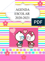 Agenda 2020-2021 - Editable