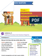 Rangkuman Bahasa Indonesia Tema 7 Sub Tema 3