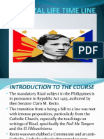 Slides Jose Rizal Life Time Line