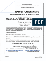 Certificado TAR