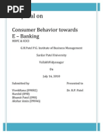 Proposal On E - Banking