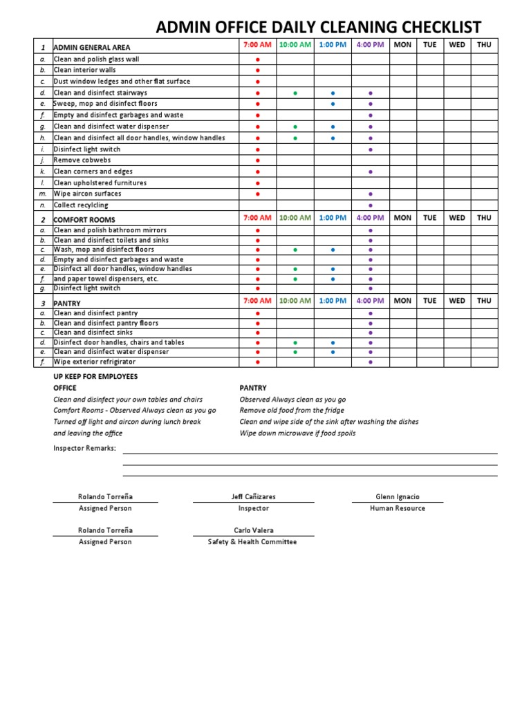admin-office-daily-cleaning-checklist-admin-general-area-mon-tue-wed-thu-pdf-domestic-implements-building-materials