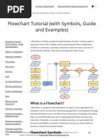 Flowchart Tutorial (With Symbols, Guide and Examples)