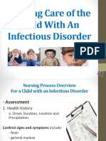 Nursing Care of Child With Infectious Disorder