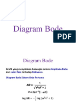 Diagram Bode Sistem Orde Pertama