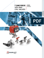 Ball Valves and Cylindrical Valves: Compact One Piece