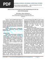 Indicator of Dyscirculatory Encephalopathy in Hypothyroidism