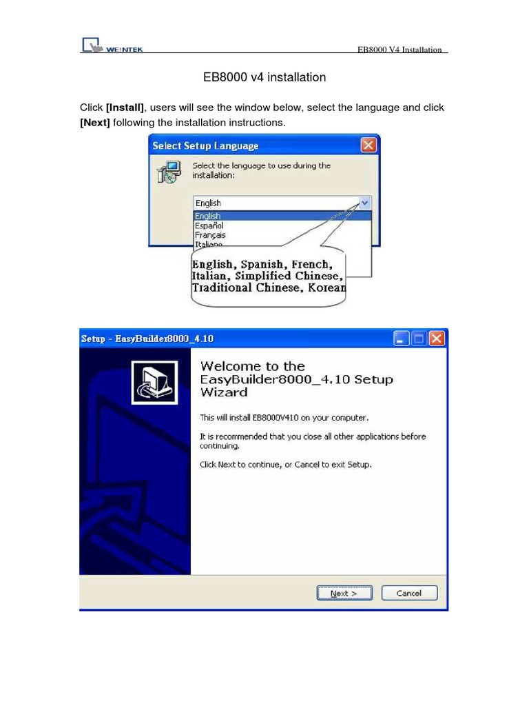 EB8000 V4 Installation Guide | PDF