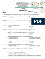 2nd Science 5 Summative Tests