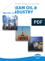 Upstream Oil & Gas Industry: Complete Water Analysis For The