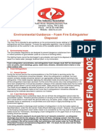 Fact File 39 Environmental Guidance Foam Extinguisher Disposal