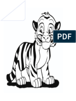 Coloring Pages For Children Tigers 61365