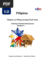 Filipino Sa Piling Larang - Akademik Module 2 | PDF