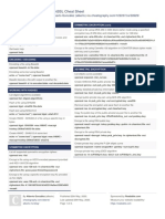 Openssl Cheat Sheet: by Via