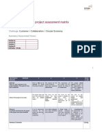 Project Assessment Matrix